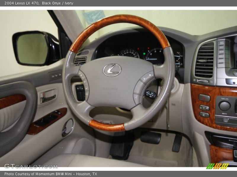 Black Onyx / Ivory 2004 Lexus LX 470