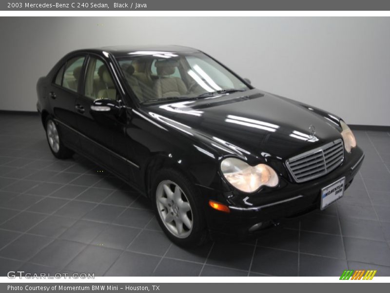 Black / Java 2003 Mercedes-Benz C 240 Sedan