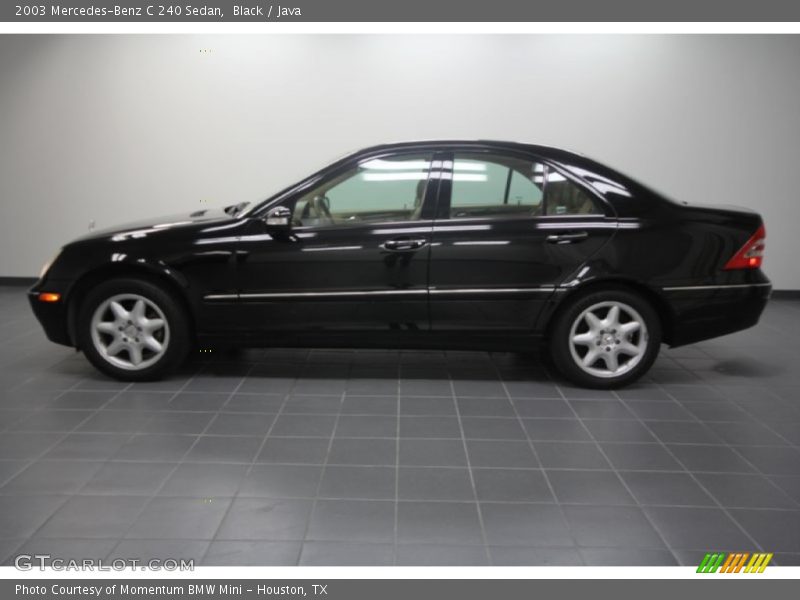 Black / Java 2003 Mercedes-Benz C 240 Sedan