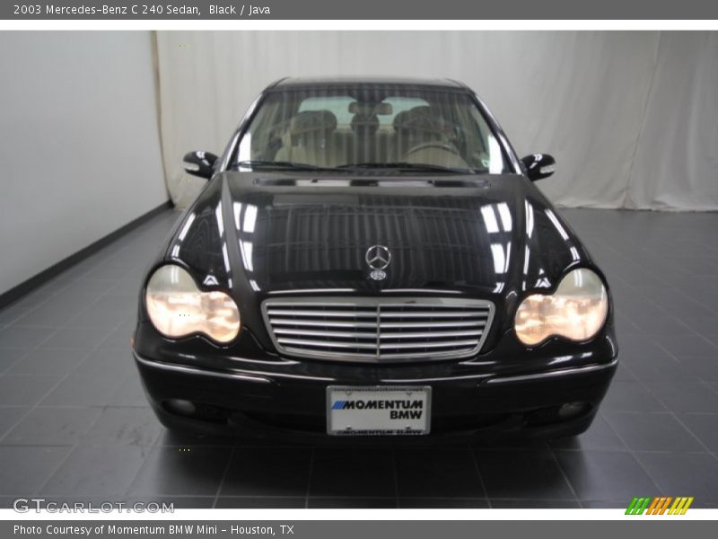 Black / Java 2003 Mercedes-Benz C 240 Sedan