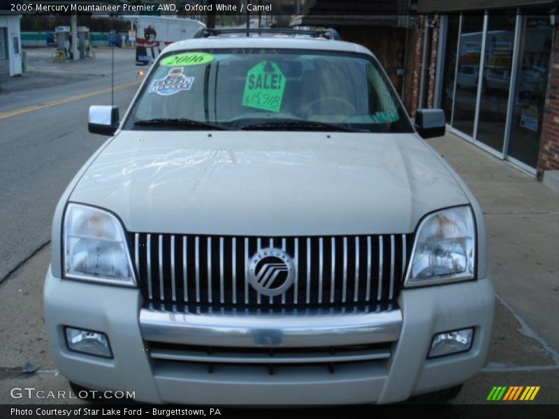 Oxford White / Camel 2006 Mercury Mountaineer Premier AWD