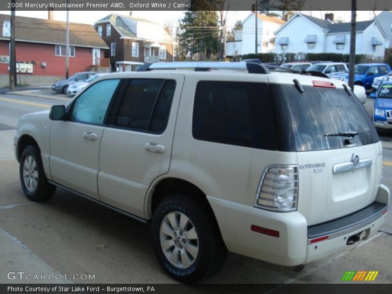Oxford White / Camel 2006 Mercury Mountaineer Premier AWD