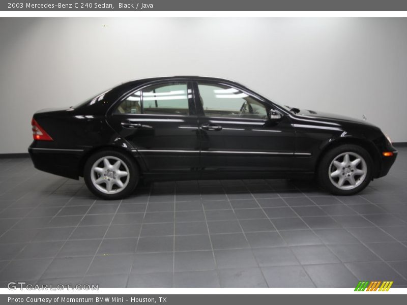 Black / Java 2003 Mercedes-Benz C 240 Sedan