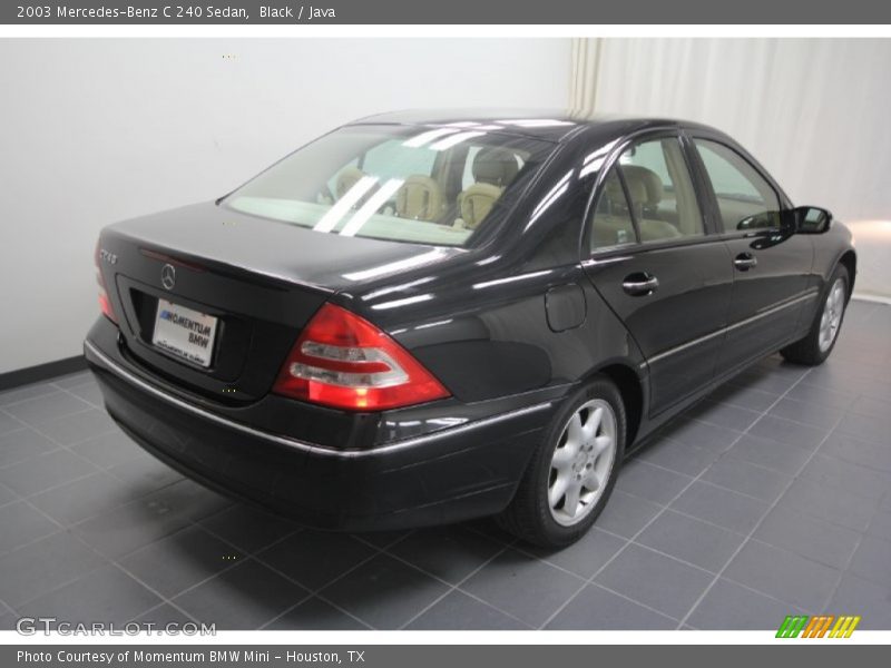 Black / Java 2003 Mercedes-Benz C 240 Sedan