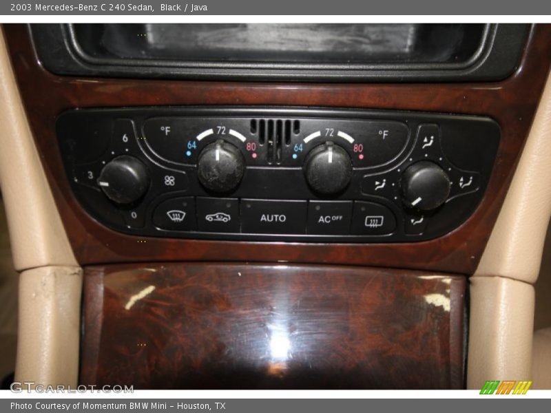 Black / Java 2003 Mercedes-Benz C 240 Sedan