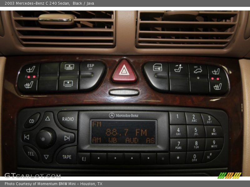 Black / Java 2003 Mercedes-Benz C 240 Sedan