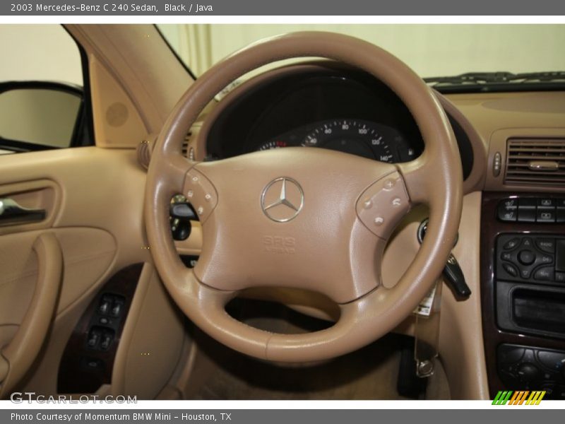 Black / Java 2003 Mercedes-Benz C 240 Sedan