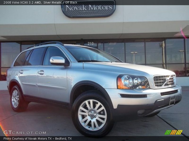 Silver Metallic / Off Black 2008 Volvo XC90 3.2 AWD