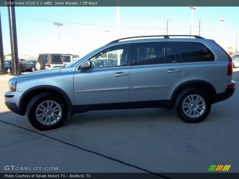 Silver Metallic / Off Black 2008 Volvo XC90 3.2 AWD