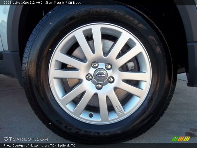Silver Metallic / Off Black 2008 Volvo XC90 3.2 AWD
