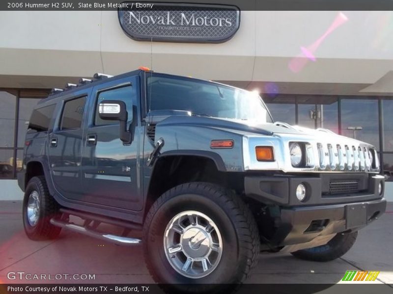 Slate Blue Metallic / Ebony 2006 Hummer H2 SUV