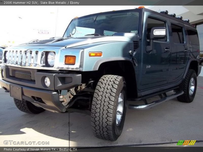 Slate Blue Metallic / Ebony 2006 Hummer H2 SUV