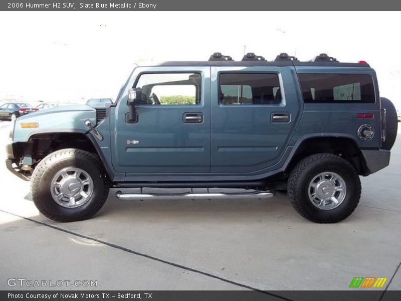 Slate Blue Metallic / Ebony 2006 Hummer H2 SUV