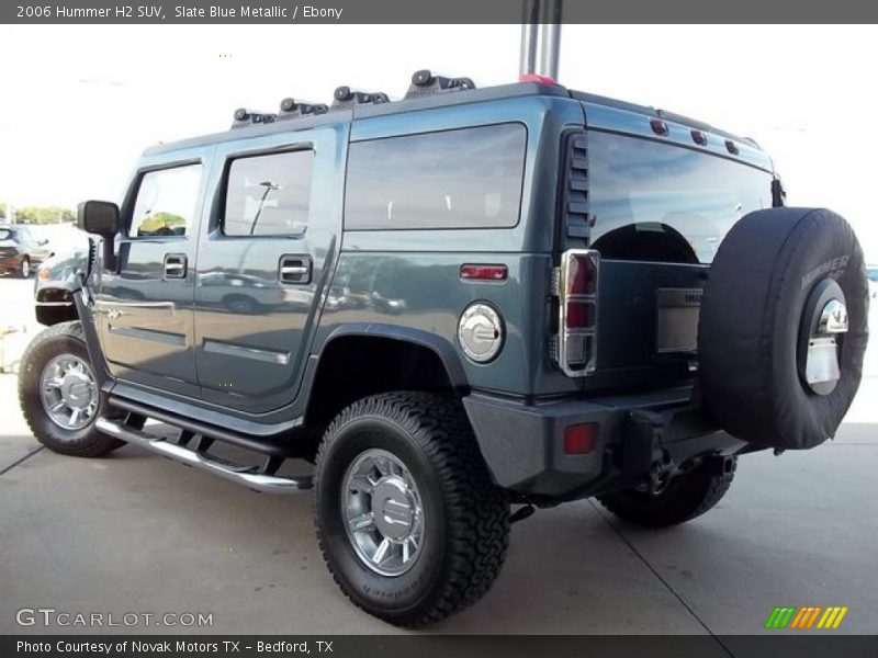 Slate Blue Metallic / Ebony 2006 Hummer H2 SUV