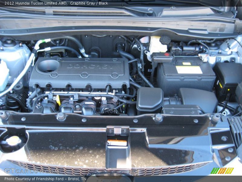 Graphite Gray / Black 2012 Hyundai Tucson Limited AWD
