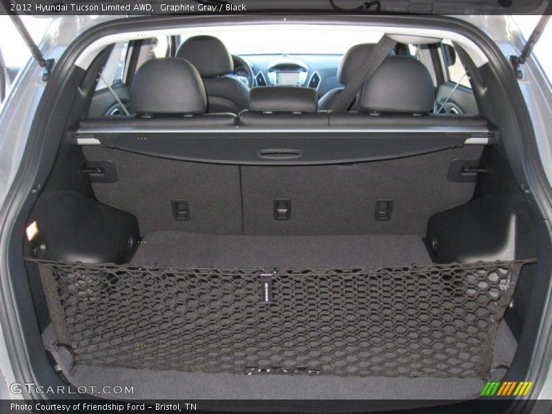 Graphite Gray / Black 2012 Hyundai Tucson Limited AWD