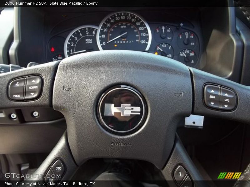 Slate Blue Metallic / Ebony 2006 Hummer H2 SUV