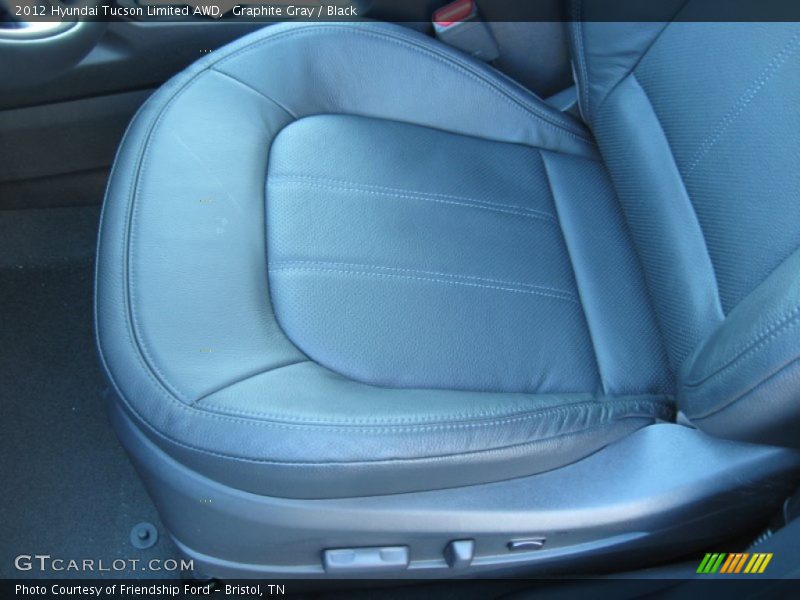 Graphite Gray / Black 2012 Hyundai Tucson Limited AWD