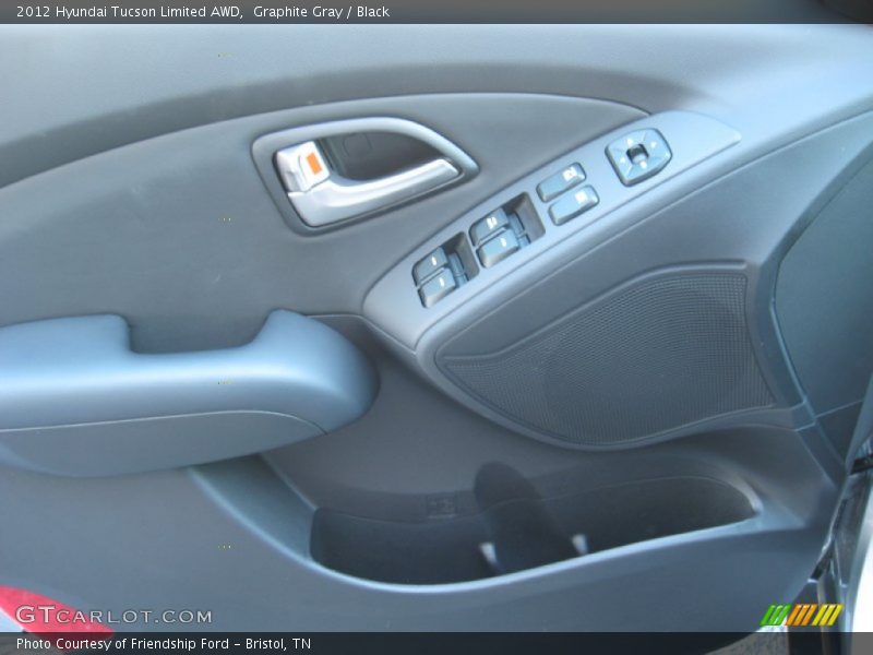 Graphite Gray / Black 2012 Hyundai Tucson Limited AWD