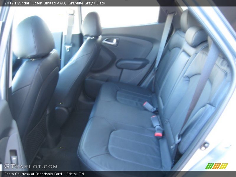 Graphite Gray / Black 2012 Hyundai Tucson Limited AWD