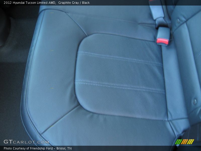 Graphite Gray / Black 2012 Hyundai Tucson Limited AWD