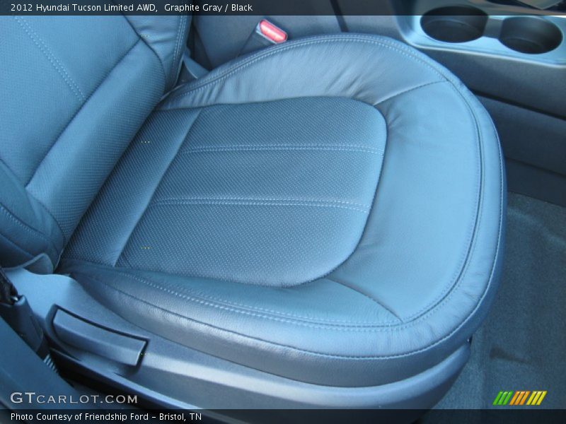 Graphite Gray / Black 2012 Hyundai Tucson Limited AWD