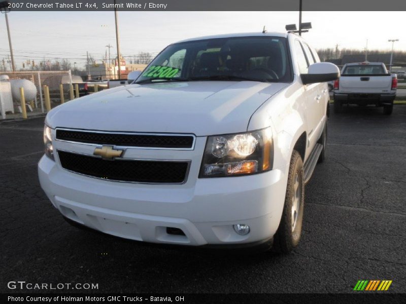Summit White / Ebony 2007 Chevrolet Tahoe LT 4x4