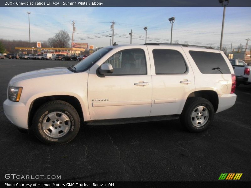 Summit White / Ebony 2007 Chevrolet Tahoe LT 4x4