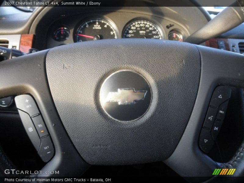 Summit White / Ebony 2007 Chevrolet Tahoe LT 4x4