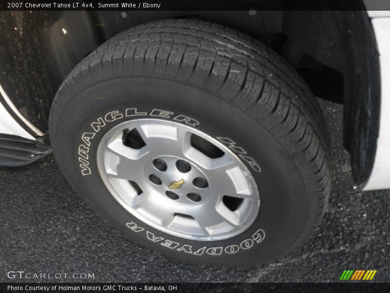 Summit White / Ebony 2007 Chevrolet Tahoe LT 4x4