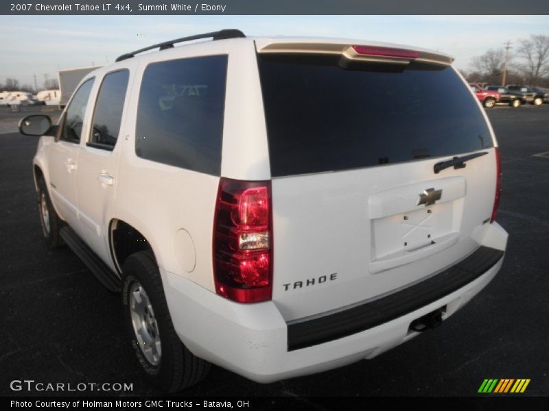 Summit White / Ebony 2007 Chevrolet Tahoe LT 4x4