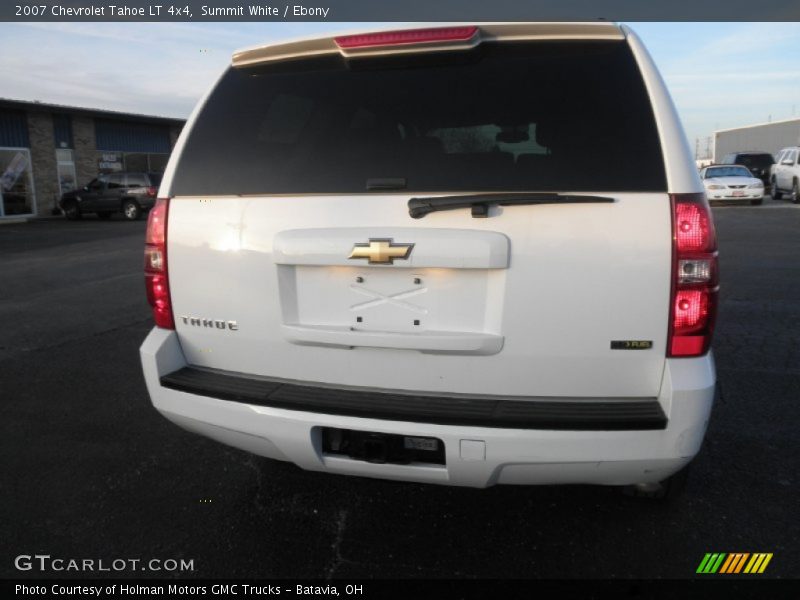 Summit White / Ebony 2007 Chevrolet Tahoe LT 4x4