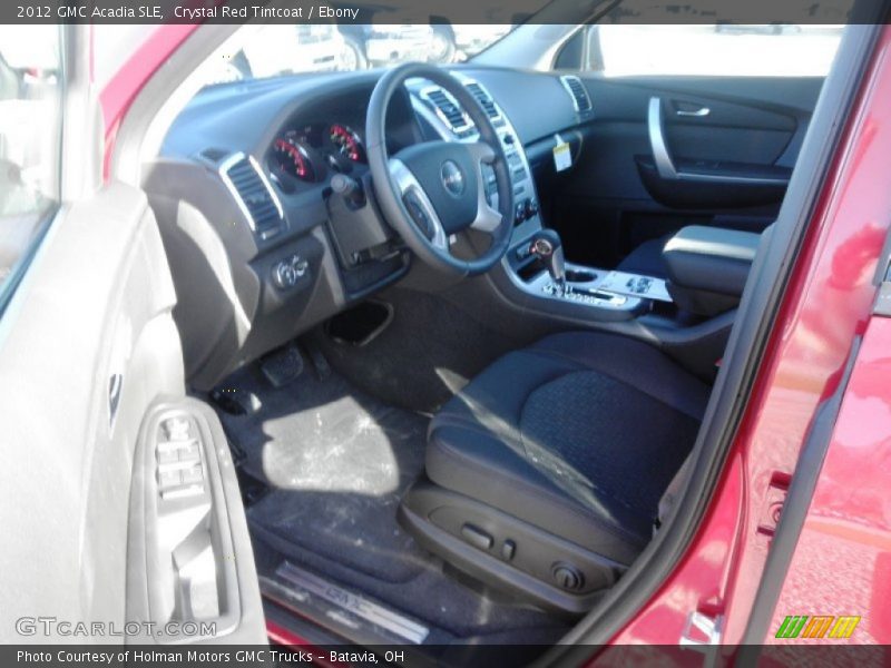 Crystal Red Tintcoat / Ebony 2012 GMC Acadia SLE