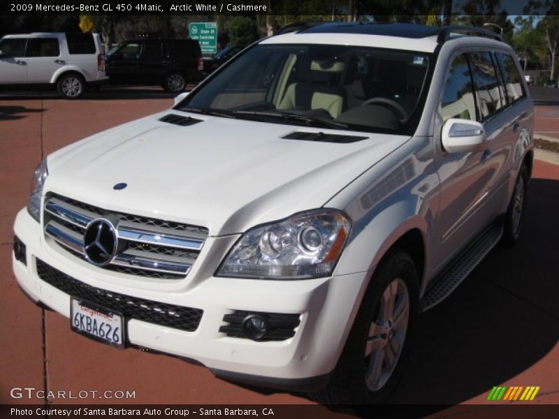 Arctic White / Cashmere 2009 Mercedes-Benz GL 450 4Matic