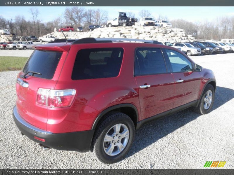 Crystal Red Tintcoat / Ebony 2012 GMC Acadia SLE