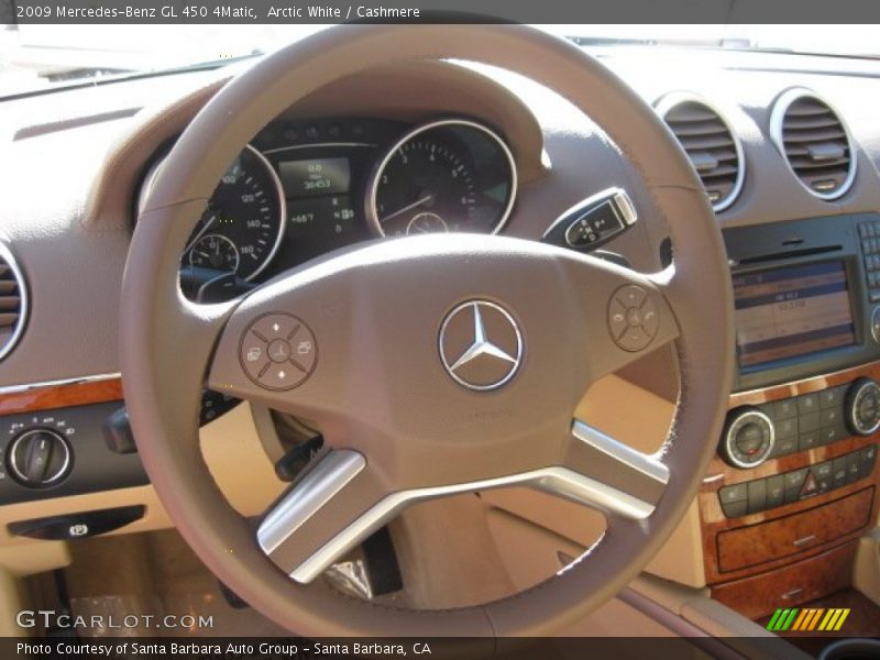 Arctic White / Cashmere 2009 Mercedes-Benz GL 450 4Matic