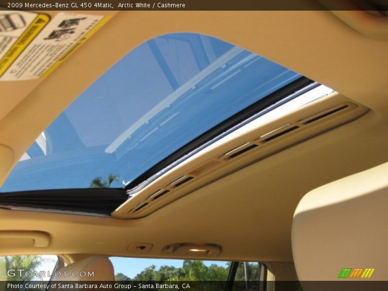 Arctic White / Cashmere 2009 Mercedes-Benz GL 450 4Matic