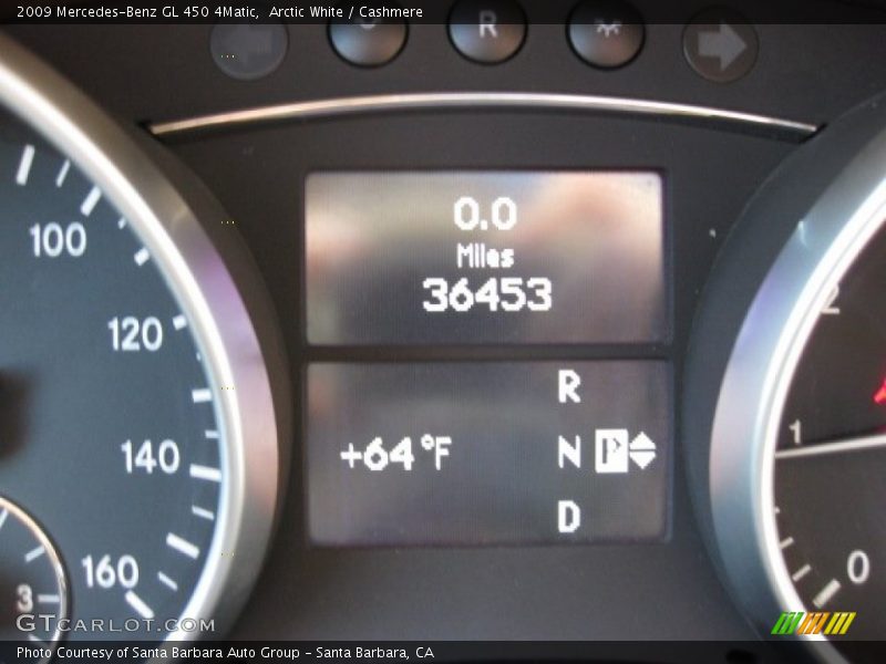 Arctic White / Cashmere 2009 Mercedes-Benz GL 450 4Matic