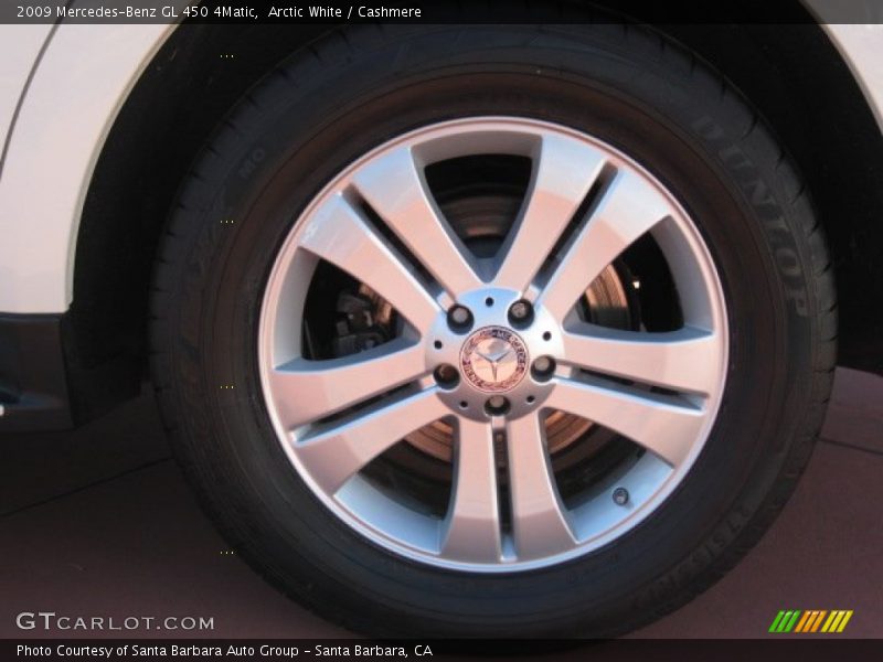 Arctic White / Cashmere 2009 Mercedes-Benz GL 450 4Matic