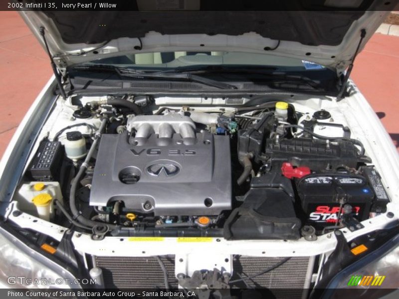 Ivory Pearl / Willow 2002 Infiniti I 35