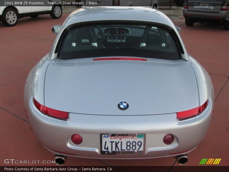Titanium Silver Metallic / Black 2001 BMW Z8 Roadster
