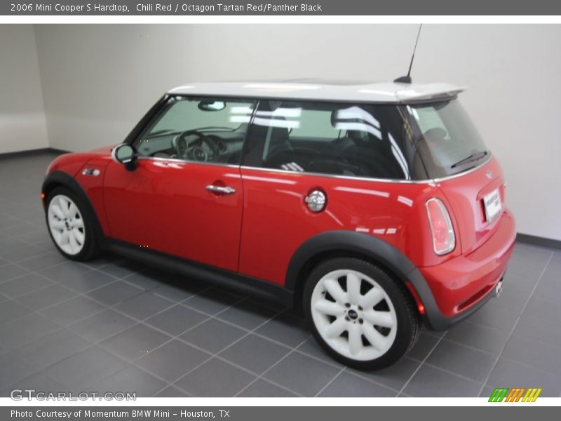 Chili Red / Octagon Tartan Red/Panther Black 2006 Mini Cooper S Hardtop