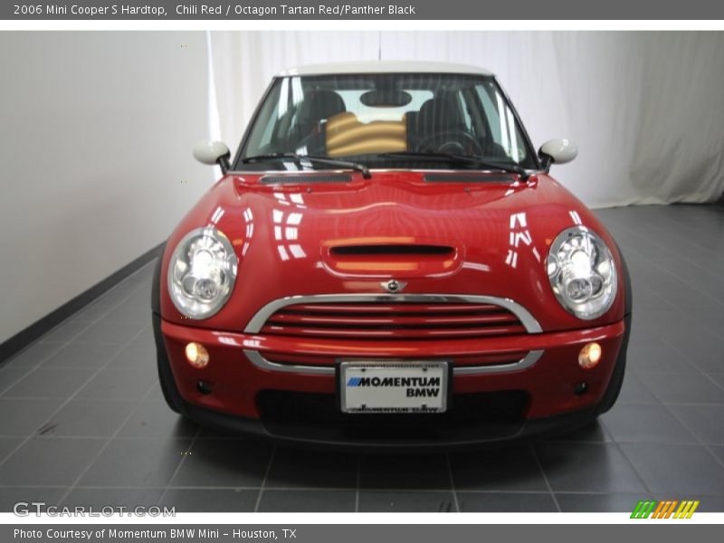 Chili Red / Octagon Tartan Red/Panther Black 2006 Mini Cooper S Hardtop