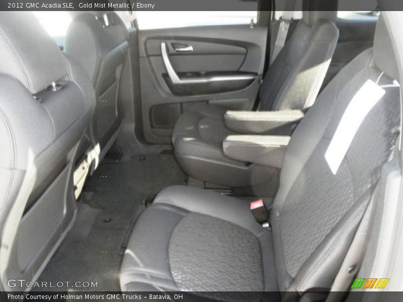 Gold Mist Metallic / Ebony 2012 GMC Acadia SLE