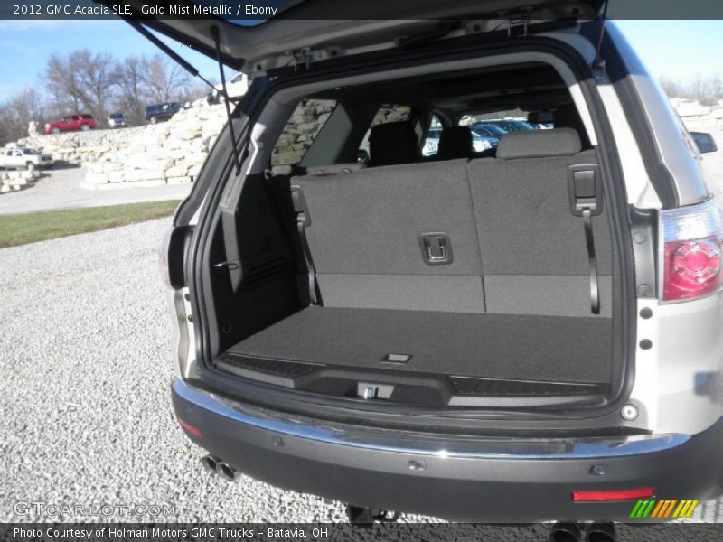 Gold Mist Metallic / Ebony 2012 GMC Acadia SLE