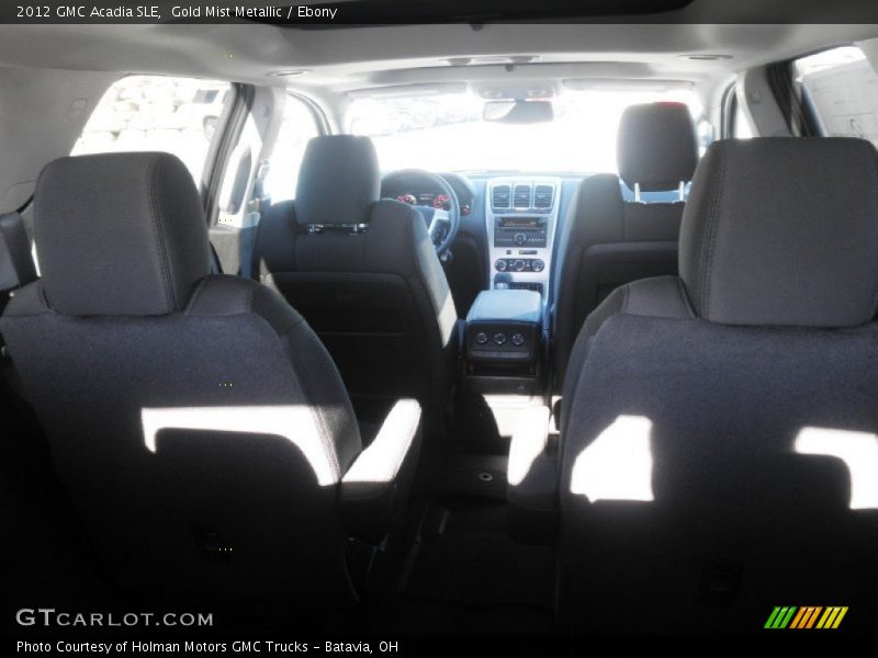 Gold Mist Metallic / Ebony 2012 GMC Acadia SLE