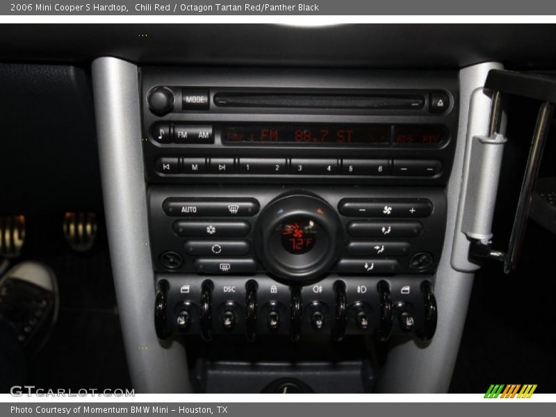 Chili Red / Octagon Tartan Red/Panther Black 2006 Mini Cooper S Hardtop