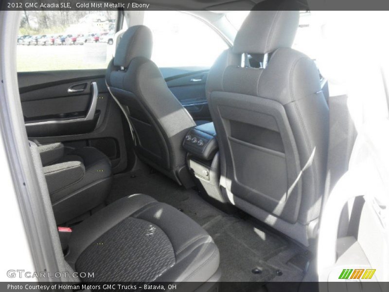 Gold Mist Metallic / Ebony 2012 GMC Acadia SLE