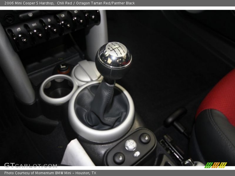 Chili Red / Octagon Tartan Red/Panther Black 2006 Mini Cooper S Hardtop