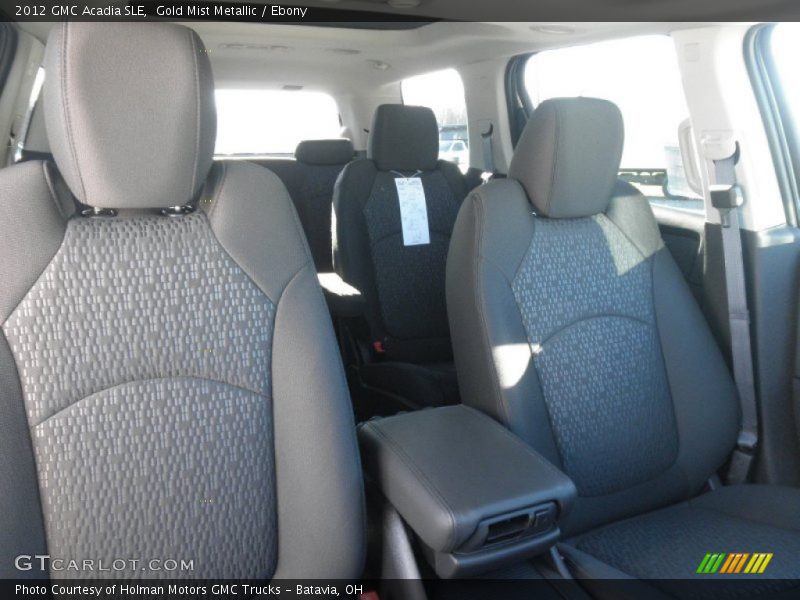Gold Mist Metallic / Ebony 2012 GMC Acadia SLE